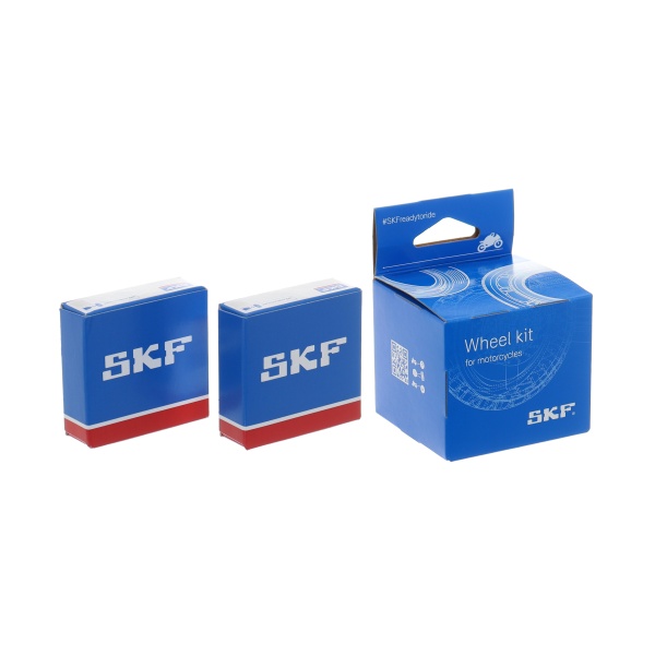 SKF Kit de mantenimiento de rueda (retenes+cojinetes) delantera para Aprilia / BMW / Buell / Ducati